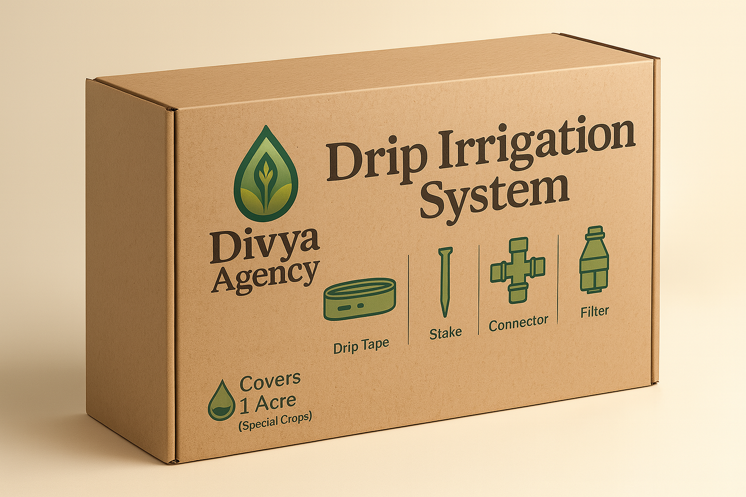 Drip Irrigation System - 1 Acre (Special Crops)